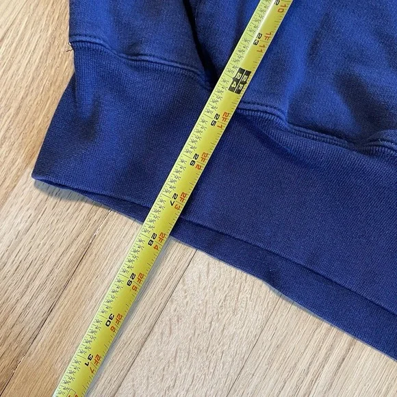 Vintage Chicago Cubs 2003 Playoff Hoodie Sweatshirt Majestic MLB Blue Men XL - Picture 5 of 7